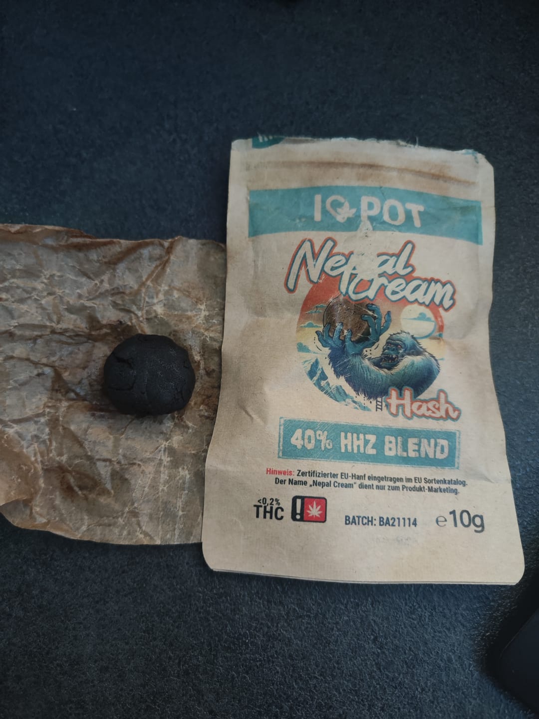 Customer photo review of HHZ Hasch - Nepal Cream