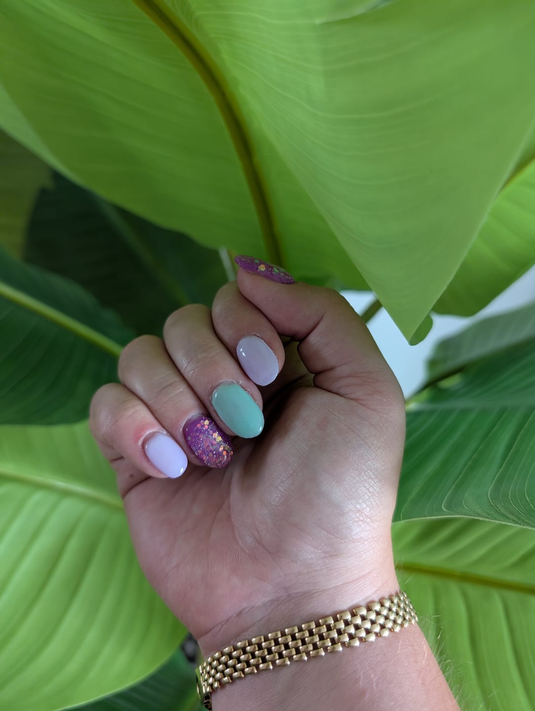 Customer photo review of Bamboo Bliss Dipping Powder