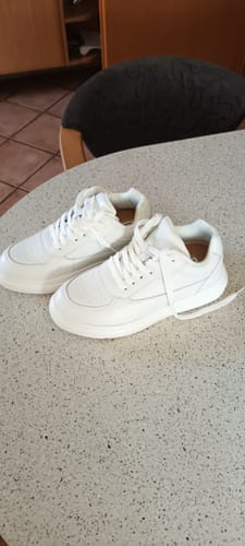 Customer photo review of ELEVATESHOES WHITE CLASSY
