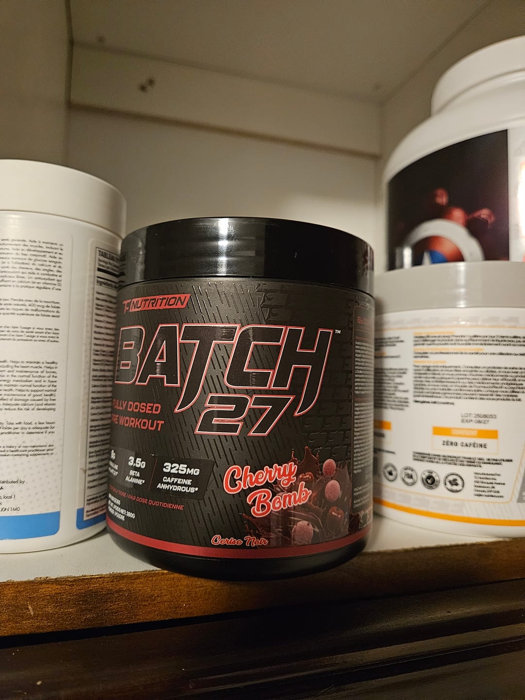 Customer photo review of TC Nutrition - Batch 27 - Pre Workout - 360g