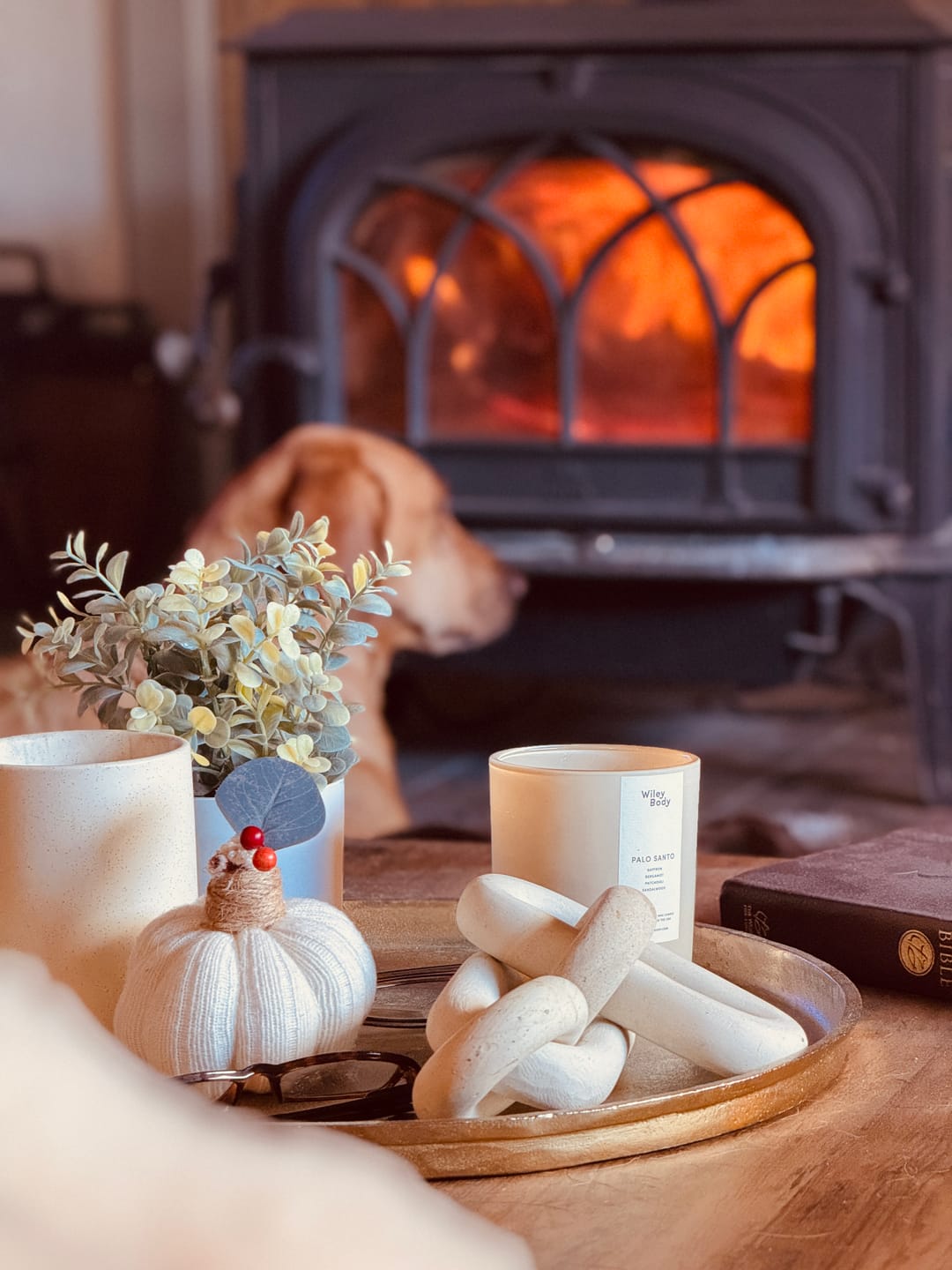 Customer photo review of The Candle - Palo Santo