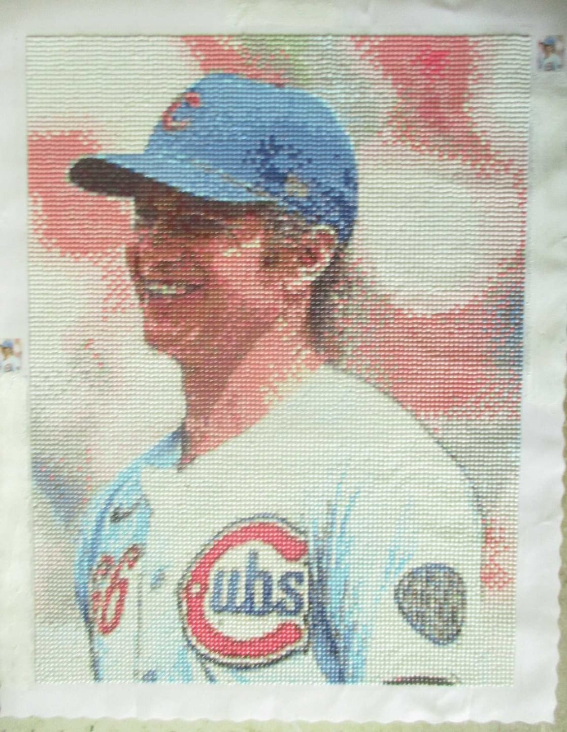 Customer photo review of Custom Diamond Painting Kits - Upload Any Image - Create Your Own