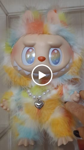 Customer video review of Pop Mart The Monsters Big into Energy Series-ROCK THE UNIVERSE Vinyl Plush Doll