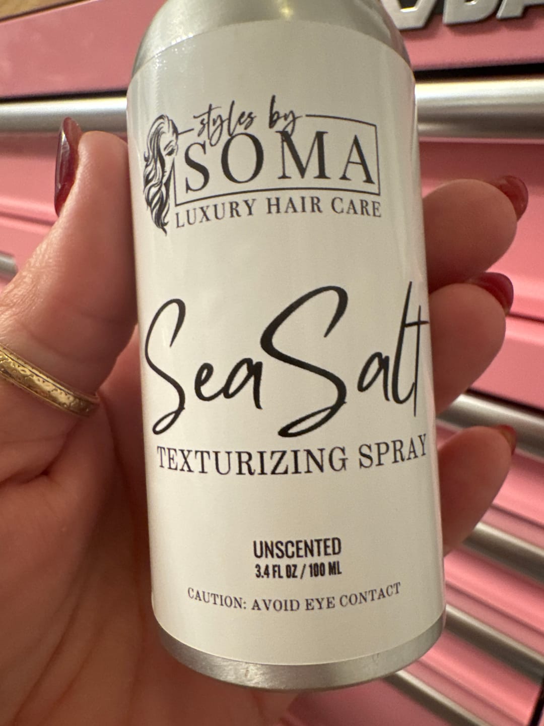 Customer photo review of SEA SALT Texturizing Spray