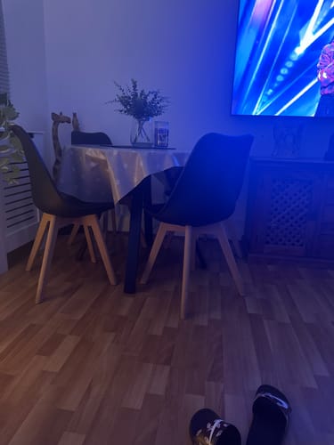 Customer photo review of Round Dining Table