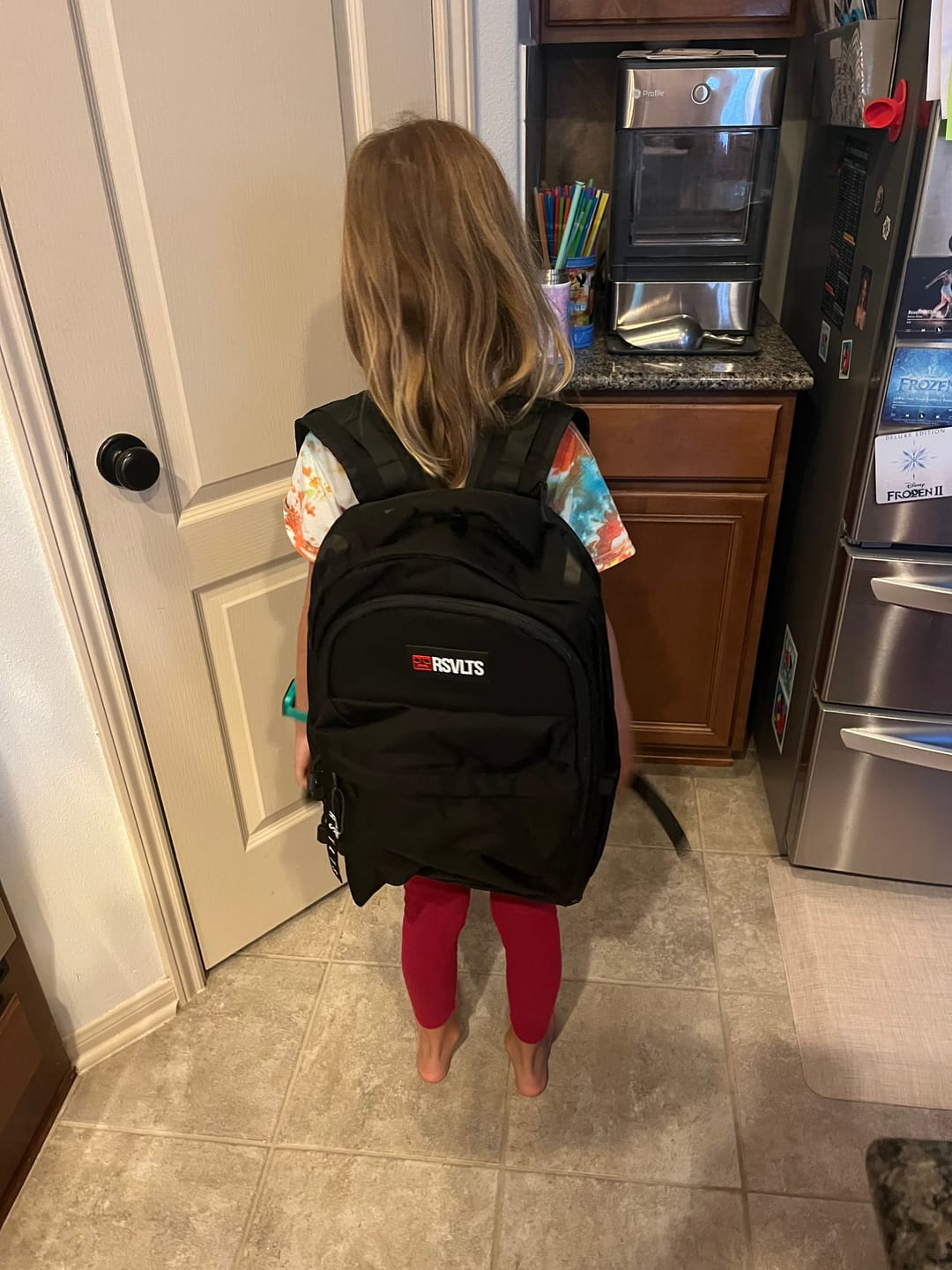 Customer photo review of RSVLTS Black Backpack V1