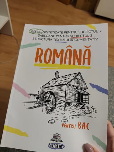 Recenzie cu fotografie de la un client despre Pachet Bacalaureat (Română + Istorie + Geografie) Bacademia