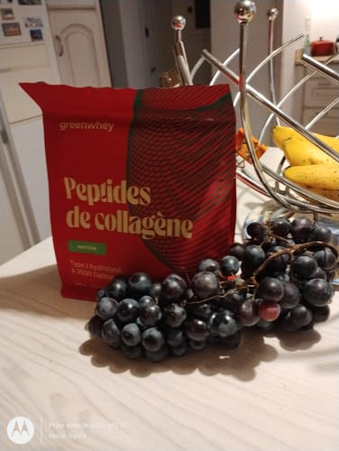 Customer photo review of Peptides de Collagène PEPTAN®
