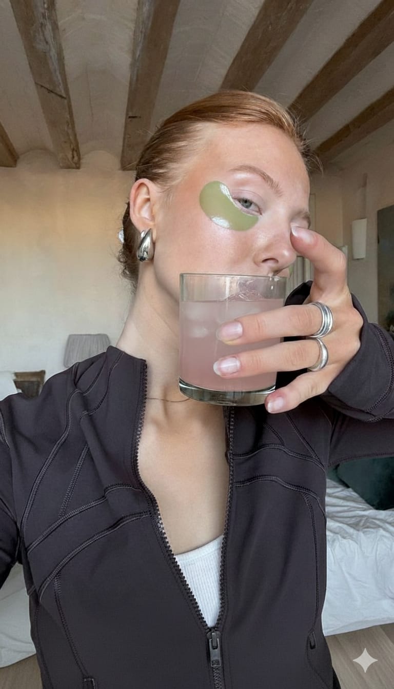 Customer photo review of Hydrate & Glow Electrolytes + Coll-egan®