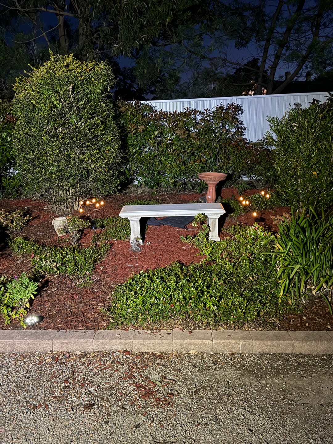 Customer photo review of SolaGarden™ LED Ground Light Pack
