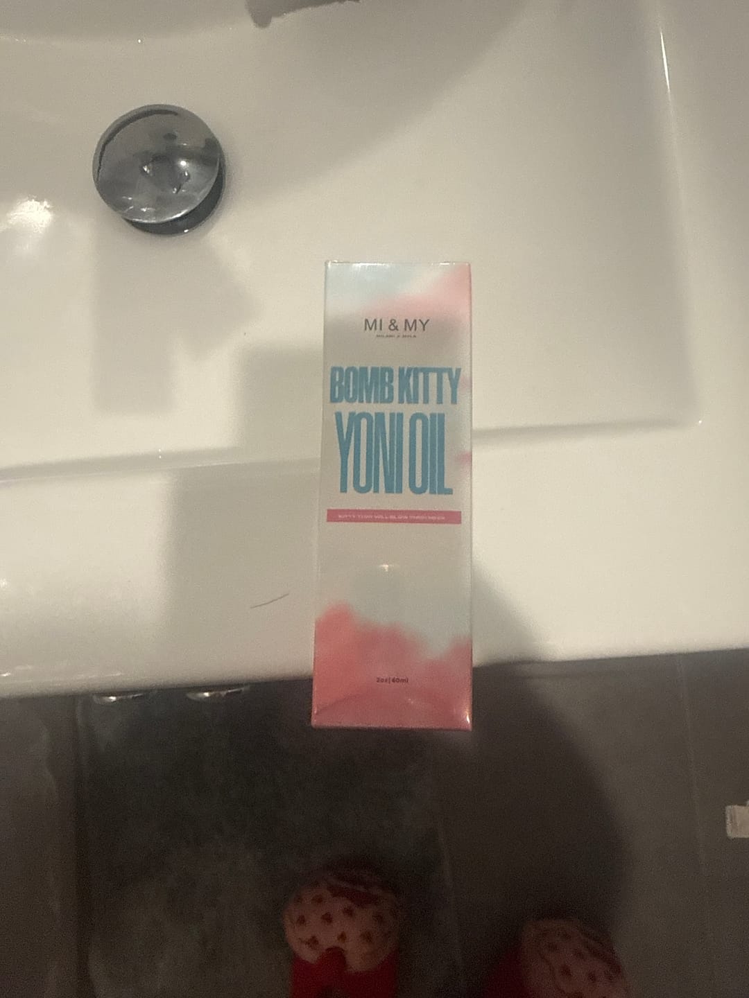 Customer photo review of Bomb Kitty Yoni Oil