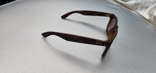 Customer photo review of Lentes De Sol Rb Justin Rb4165n (Carey-Café Polarizado)