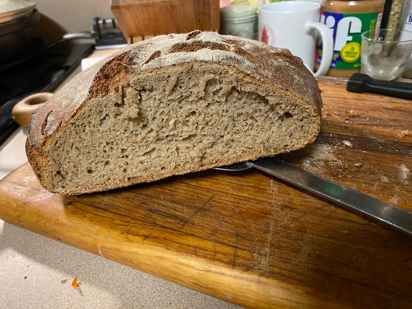 Customer photo review of Swiss Farmers Sourdough Loaf