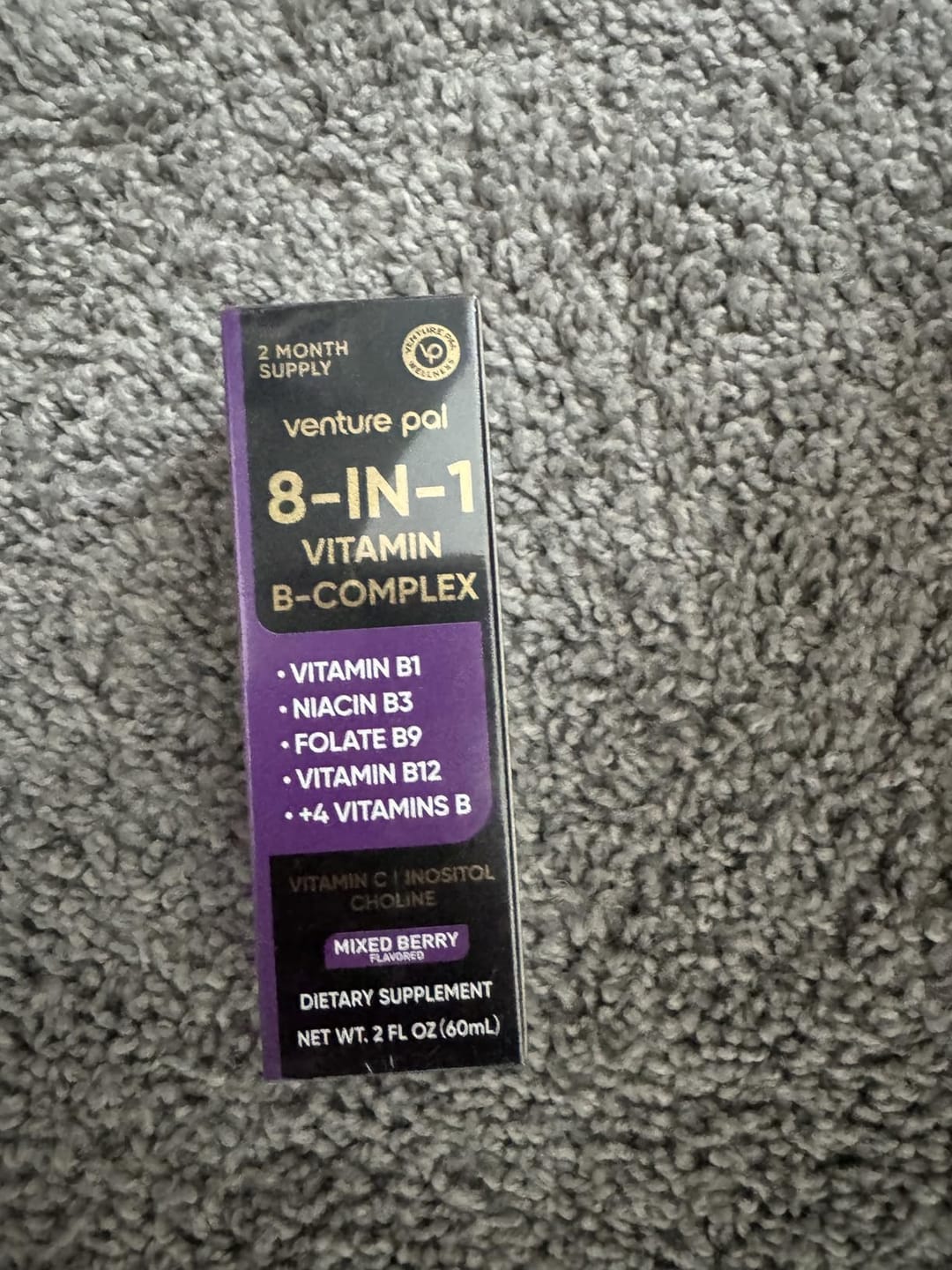 Customer photo review of Vitamin B - complex - Mixed Berry - 200 mcg Liquid Drops