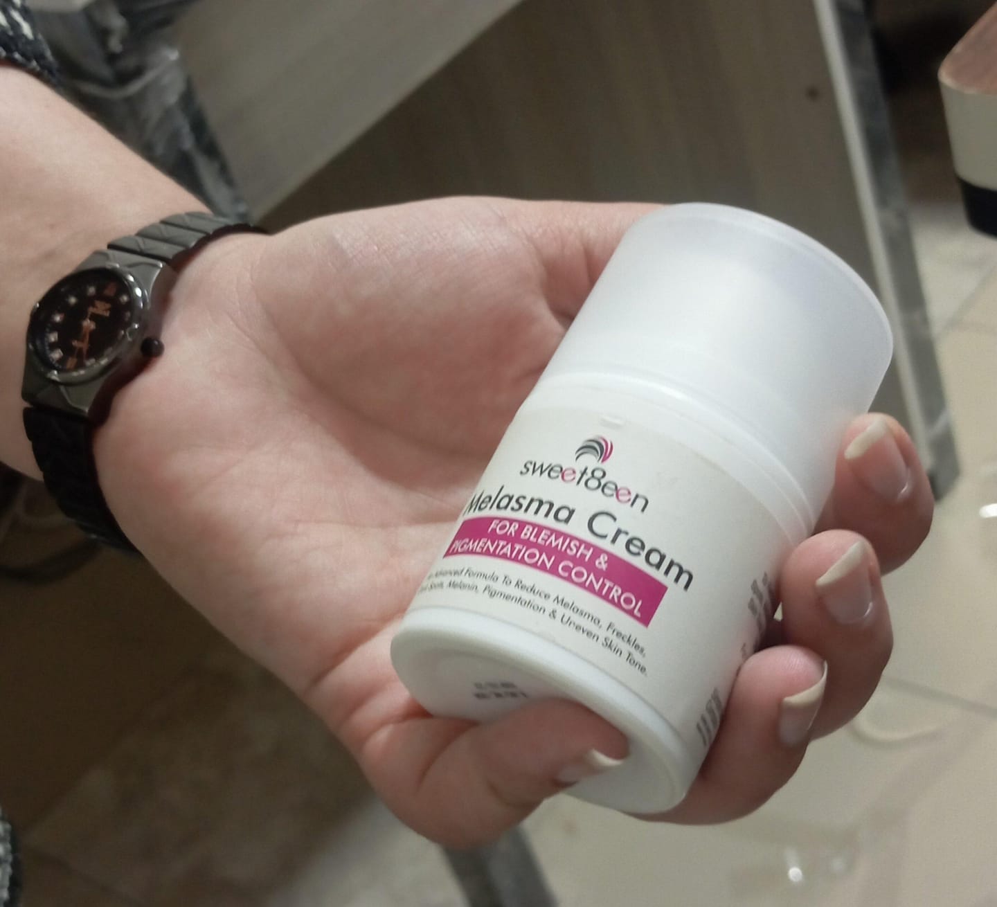 Customer photo review of Melasma Cream