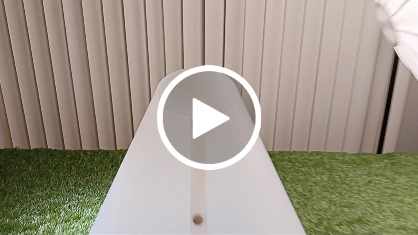 Customer video review of The Light Cone - Large