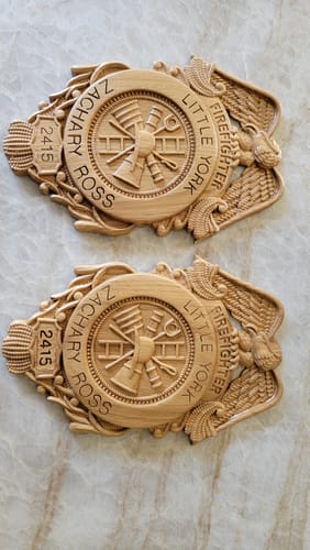 Customer photo review of 1/64 Radius - 6.2 Deg 3D Tapered Ballnose - 1/4" Shank - TBN1-64