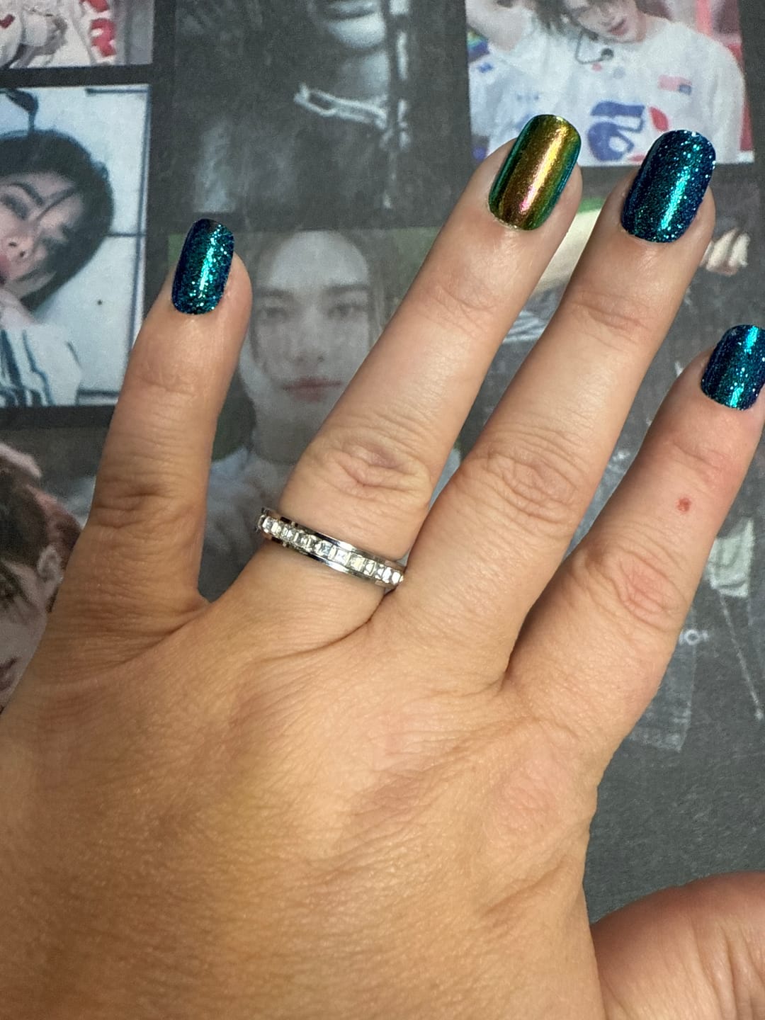 Customer photo review of Stray Kids matching ring collection