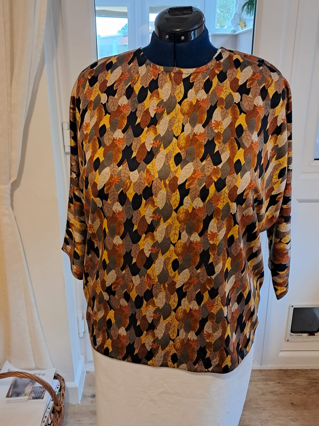 Customer photo review of Autumn Forest Digital Modal-Touch Jersey Fabric