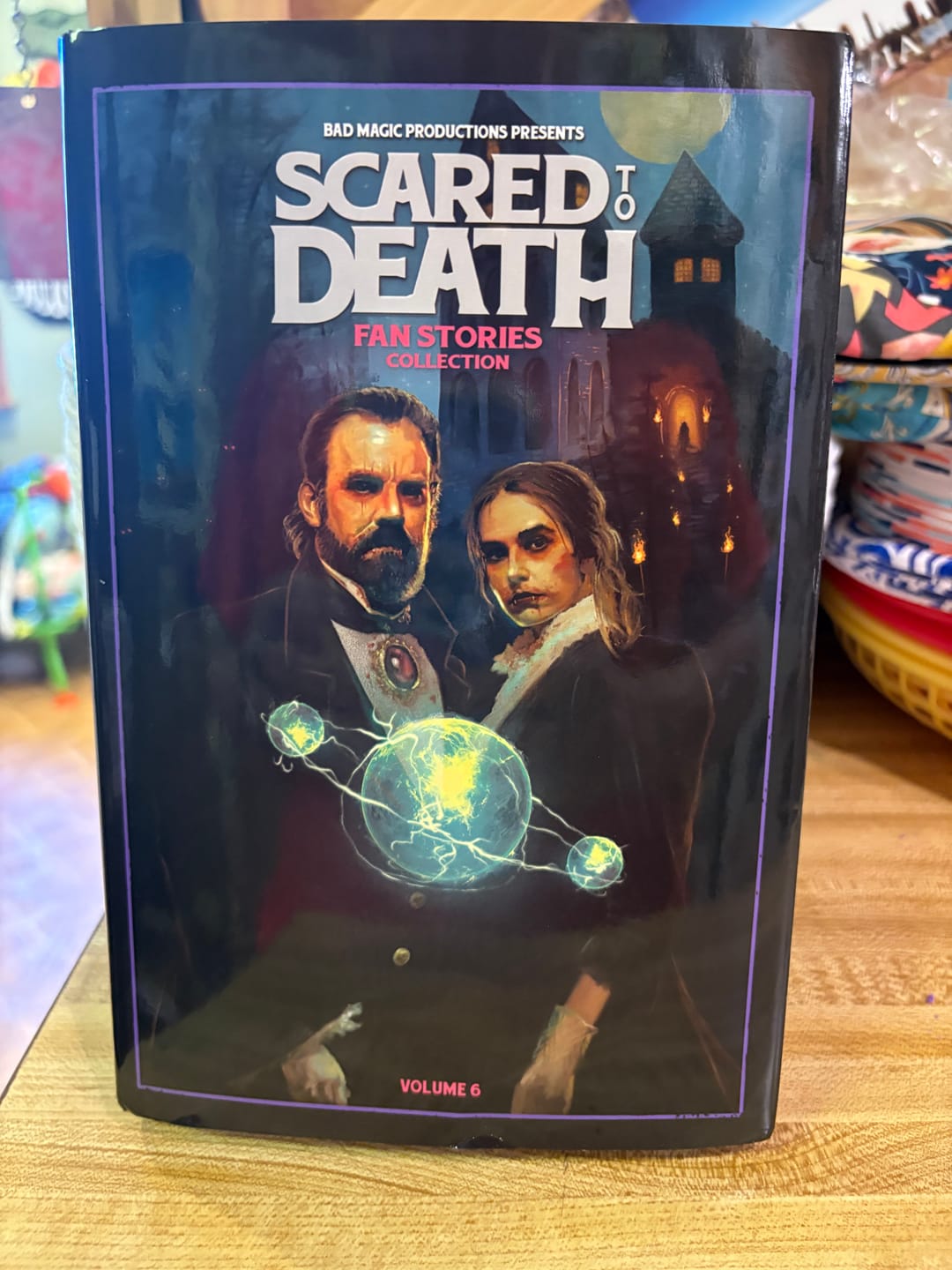 Customer photo review of Scared To Death Book Vol 6 SIGNED