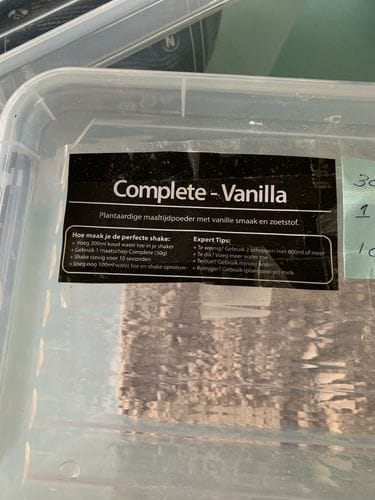 Customer photo review of Nutrifoodz® Complete - Vanilla