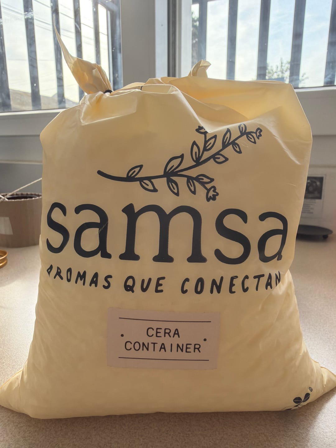 Customer photo review of Cera de Soja BPF Contenedor