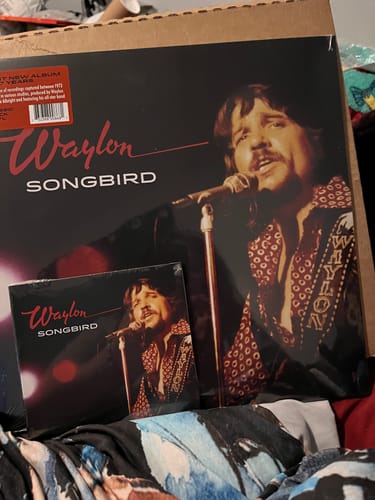 Customer photo review of Waylon Jennings "Songbird" CD Pre-Order