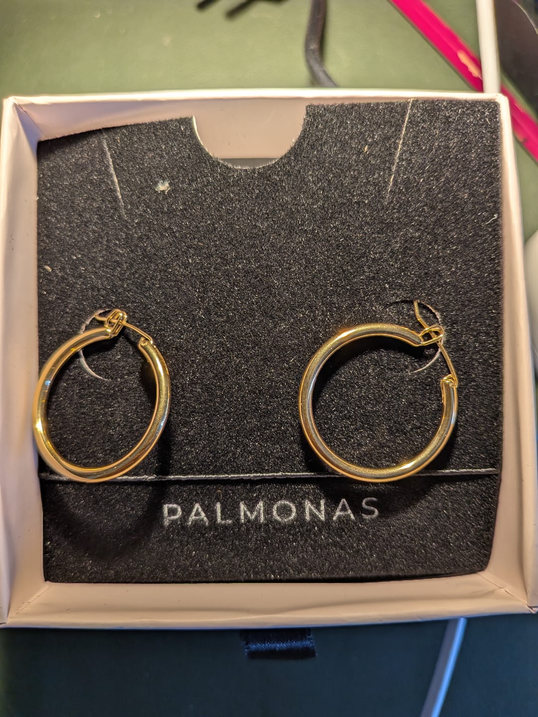 Customer photo review of Golden Halo Hoops
