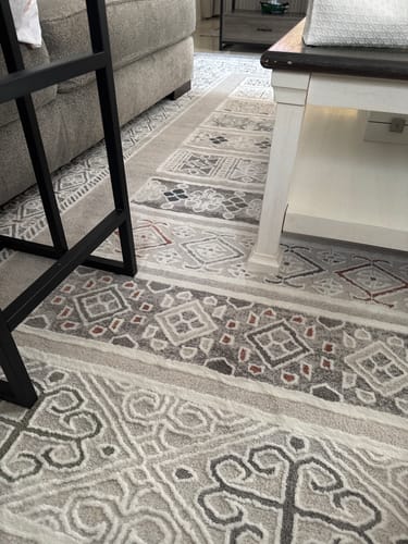 Customer photo review of سجادة بوهيمي - رفيف