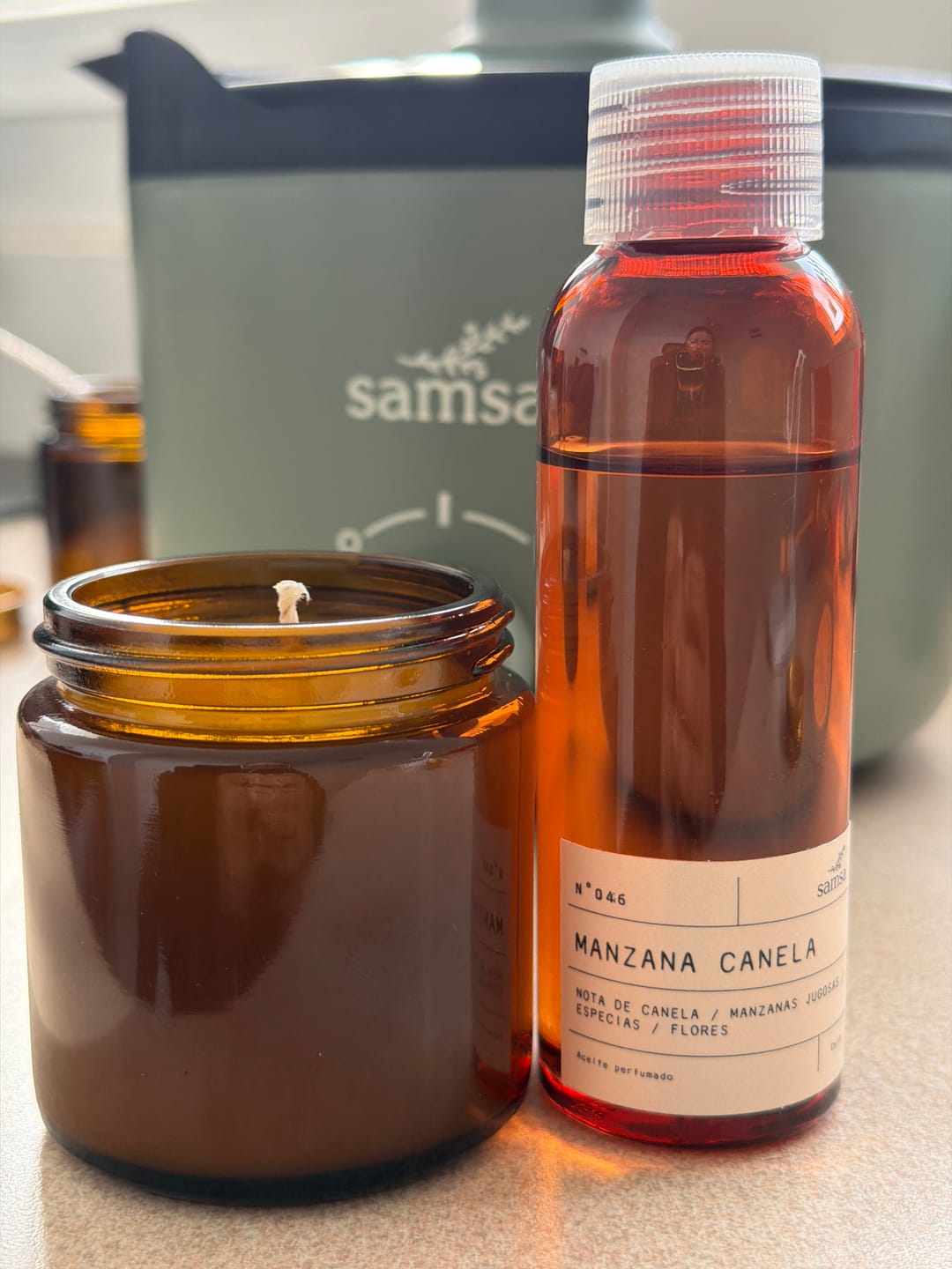 Customer photo review of 46 - Manzana canela