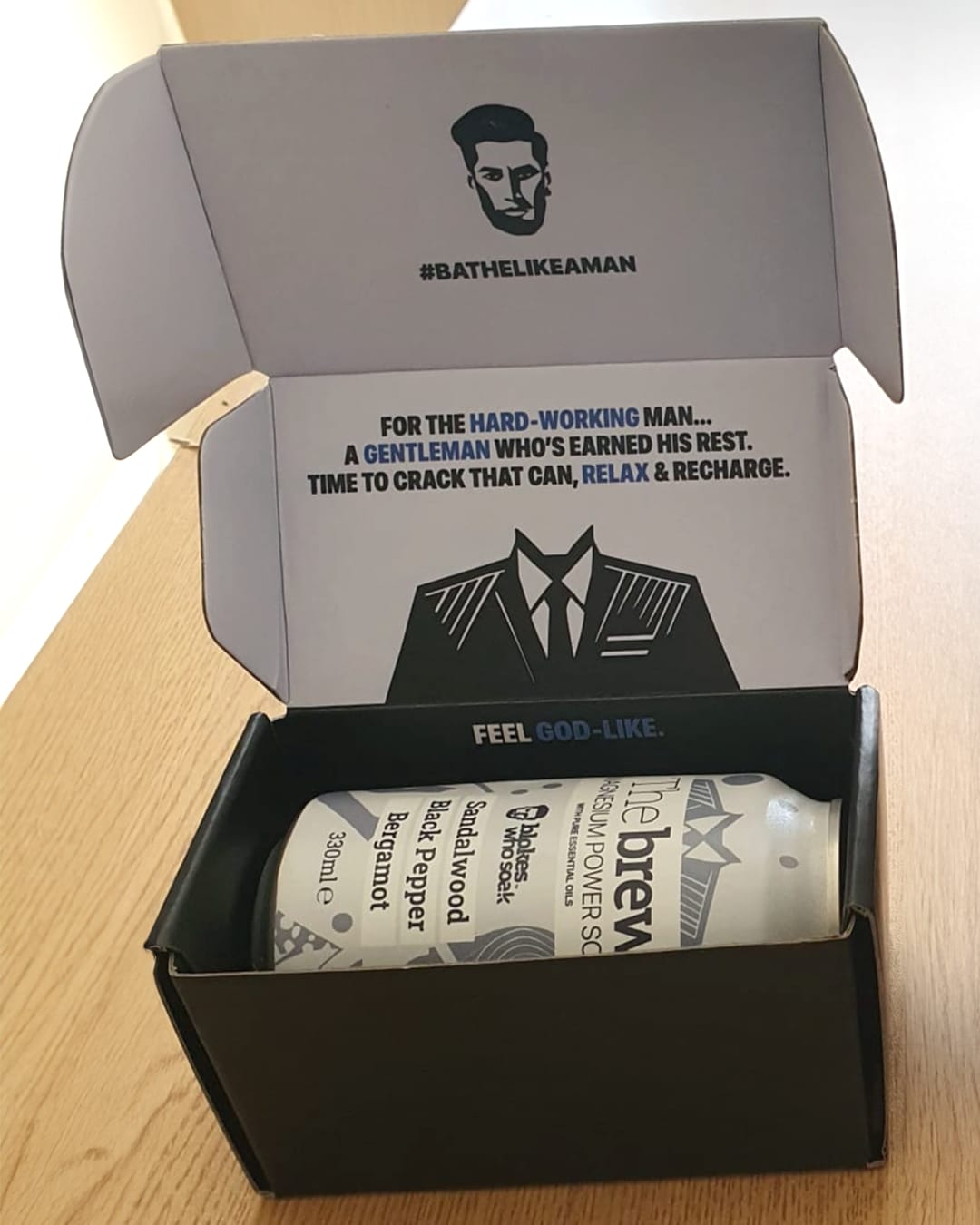 Customer photo review of The Brew™ | Bath Soak For Men