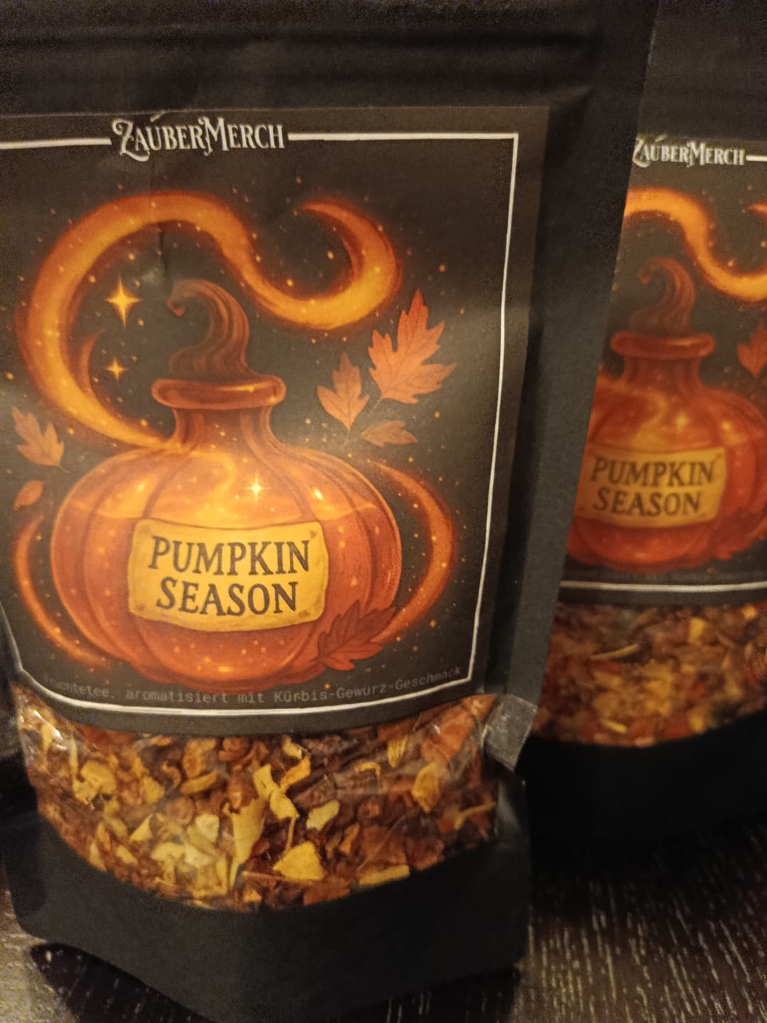 Customer photo review of Pumpkin Season – Früchtetee mit Pumpkin Spice | Limitierter Herbst Tee