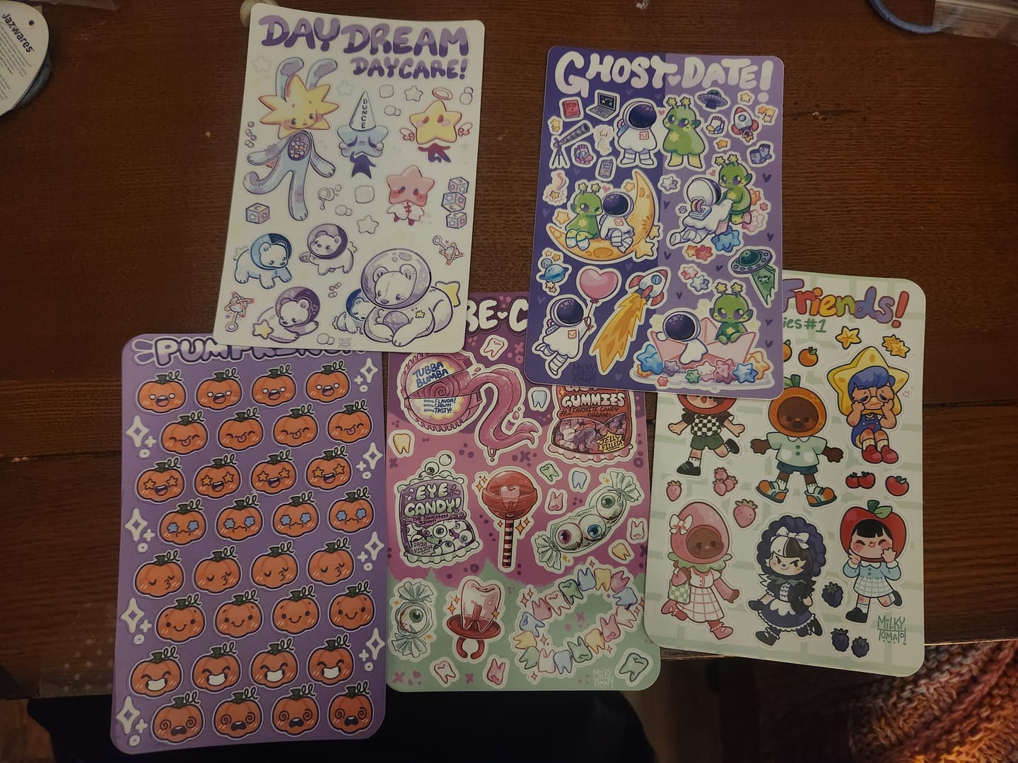 Customer photo review of Mystery Sticker Sheet Packs!