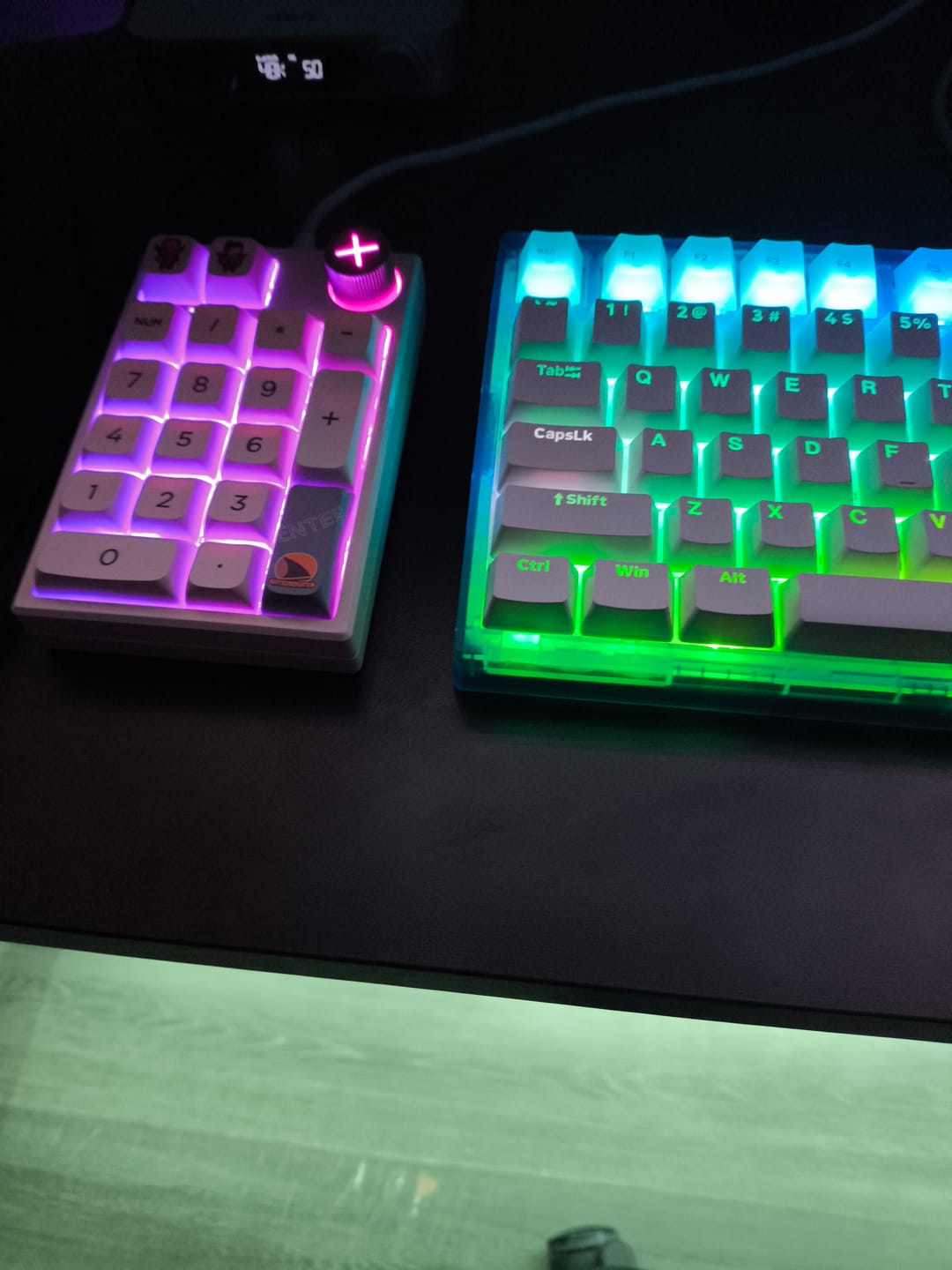 Customer photo review of Darmoshark K3 Pro Numpad