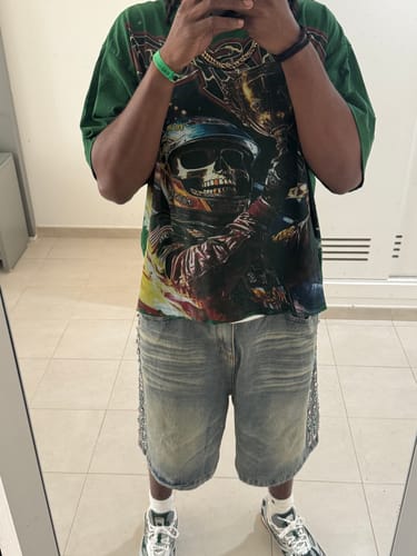 Customer photo review of Godspeed Podium Dreams Tee Green