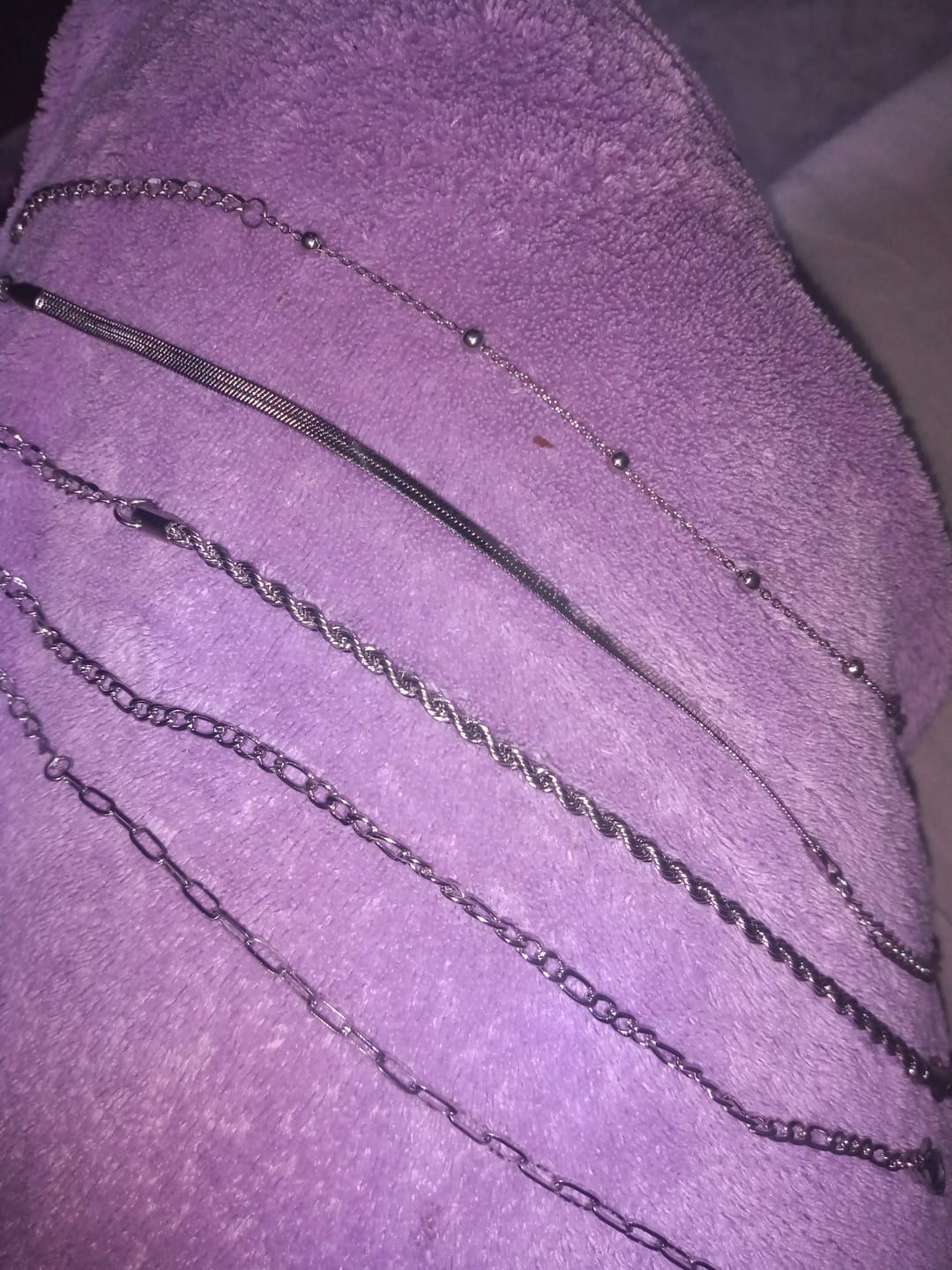 Customer photo review of Kit Pulseiras Glamour Zircônias - Prata
