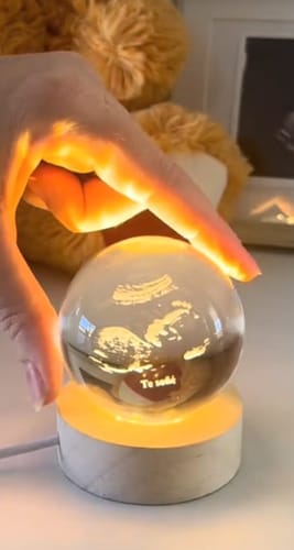 Customer photo review of GlowBaby - manche Augenblicke leuchten ewig