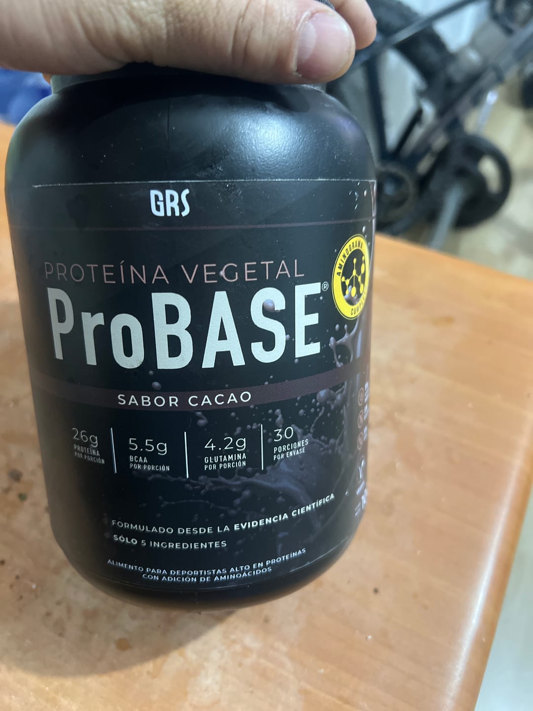 Customer photo review of Proteína ProBASE Cacao