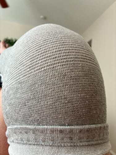 Customer photo review of Premium Bamboo Knee Sleeve (Single)