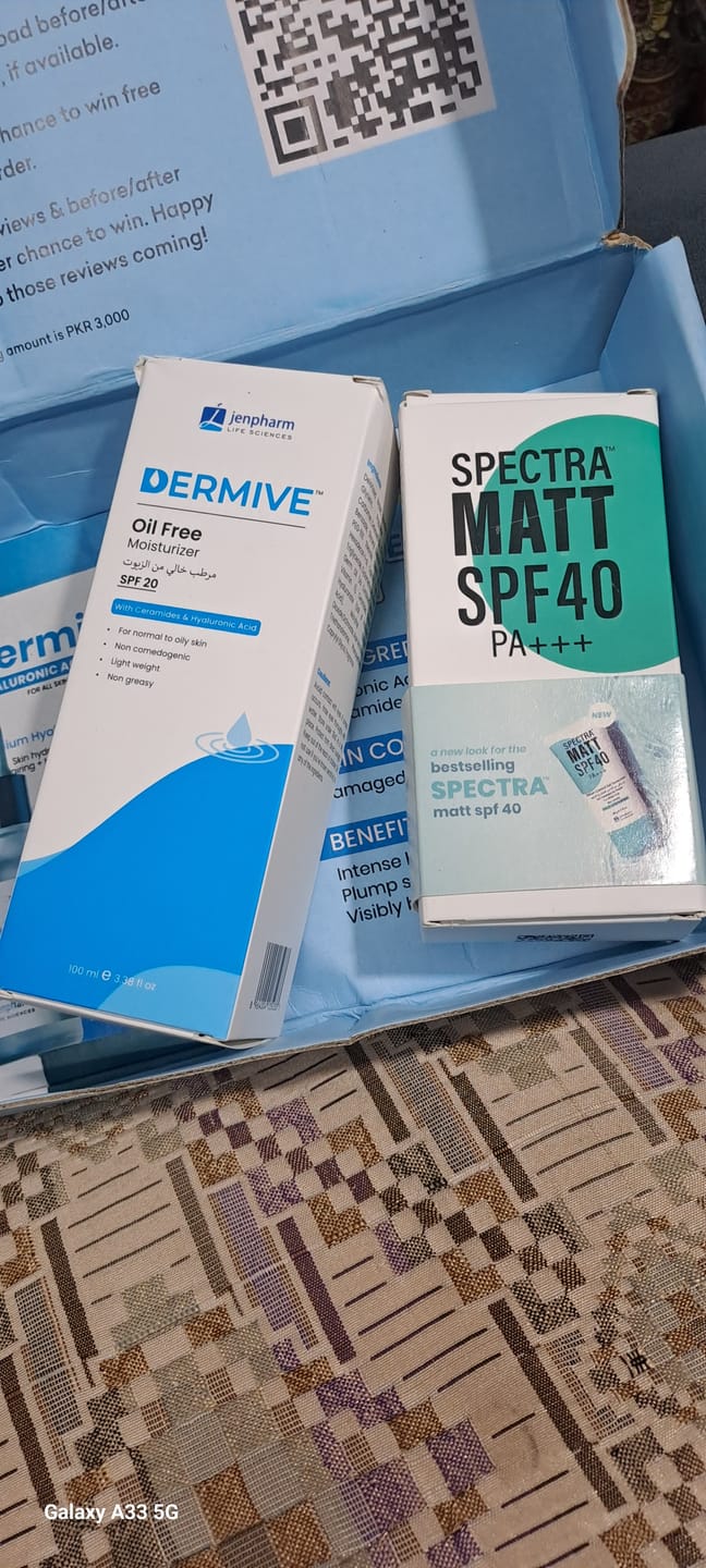 Customer photo review of Spectra Matt SC SPF 40