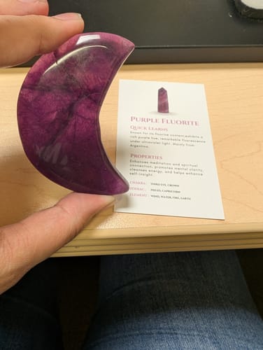 Customer photo review of Imperfect Crystal Mystery Box