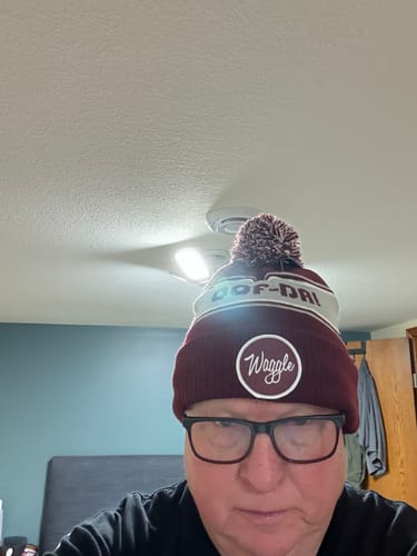 Customer photo review of Oof-Da! Pom Beanie