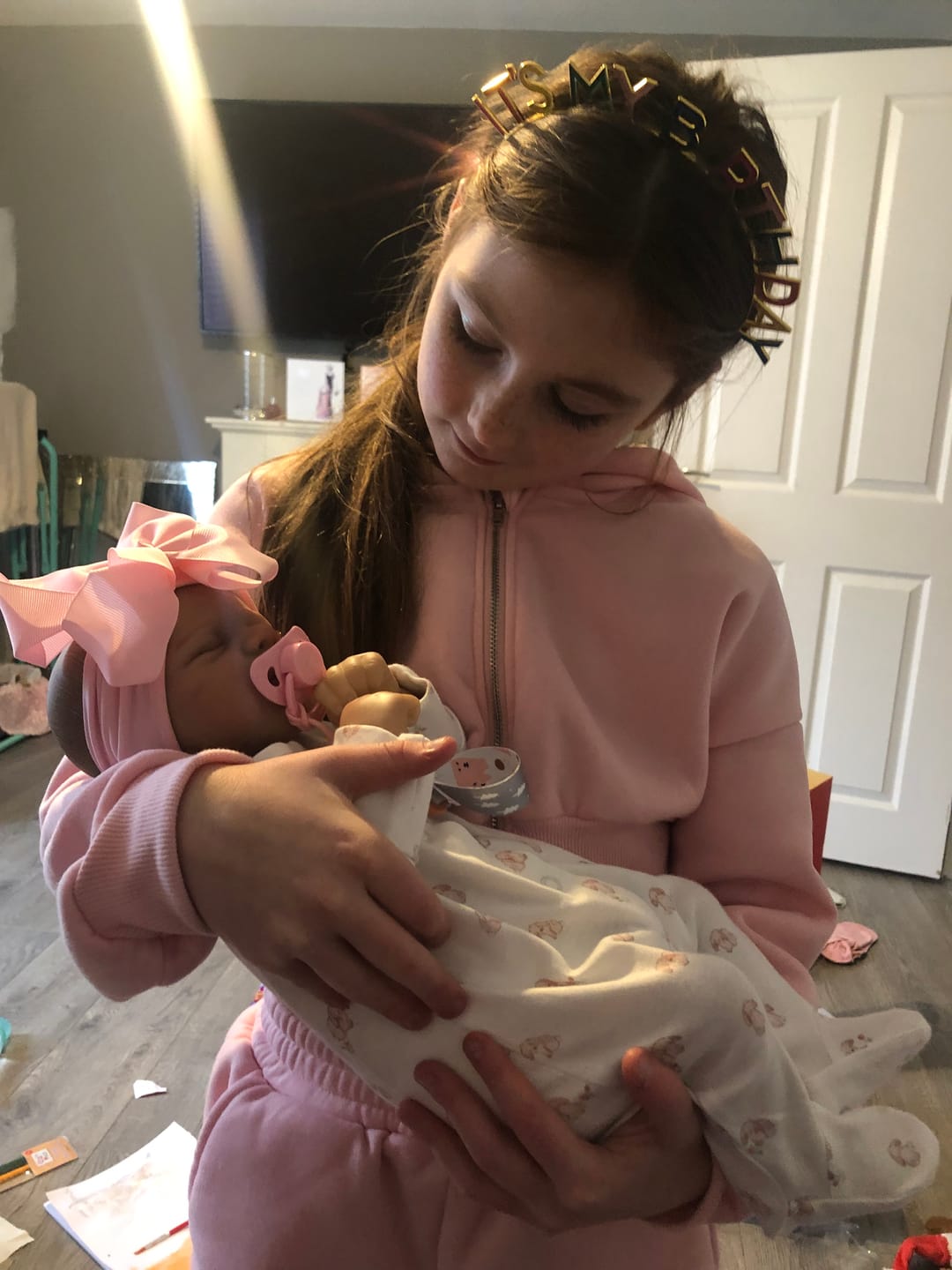 Customer photo review of Baby Girl Reborn - Soft Body Weighted