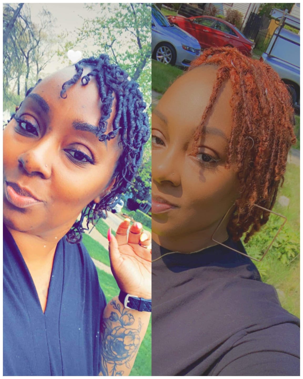 Customer photo review of Avocado Oil Stimulating Hair Growth Serum