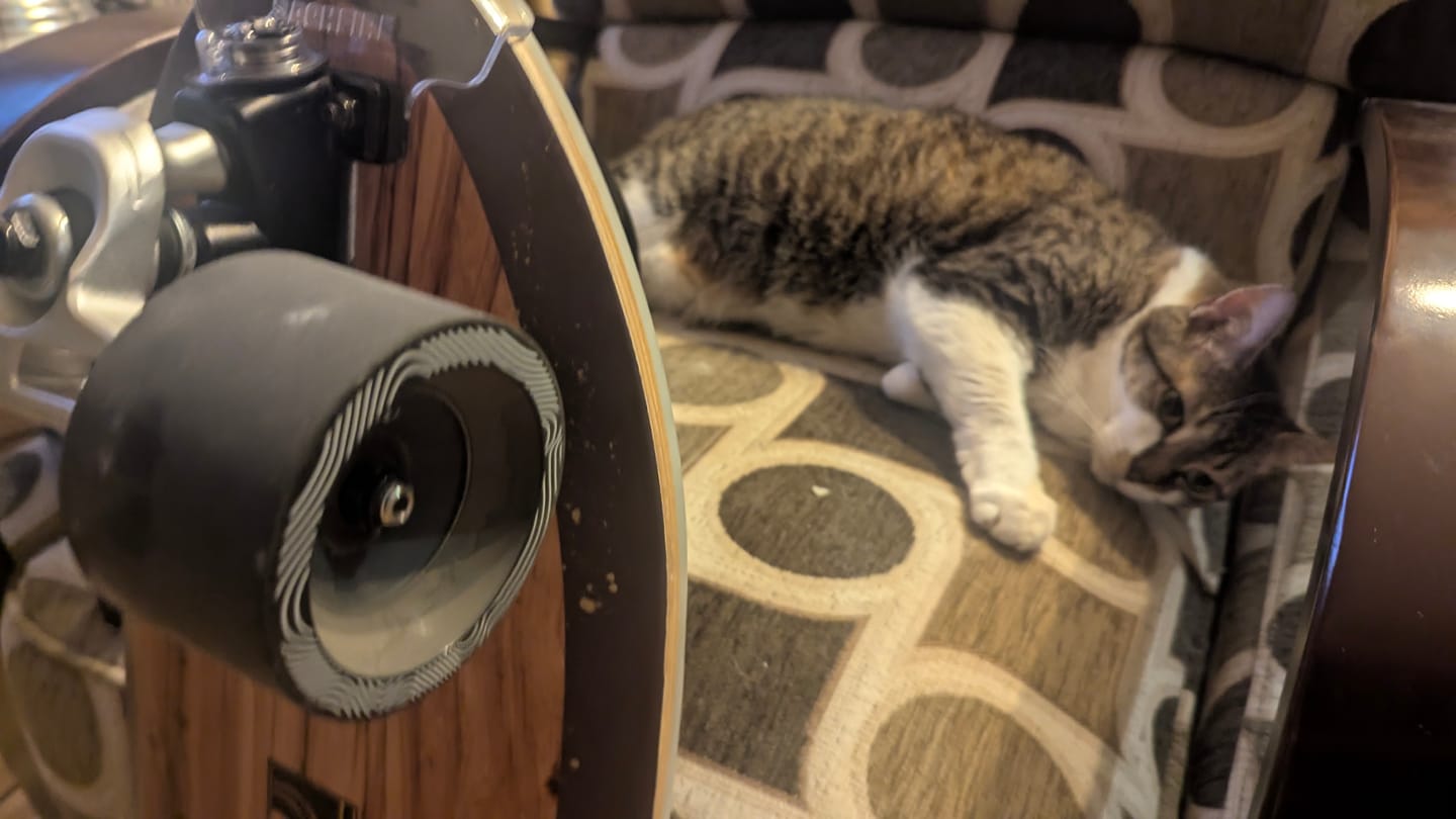 Customer photo review of Wheel set for Backfire Nalu