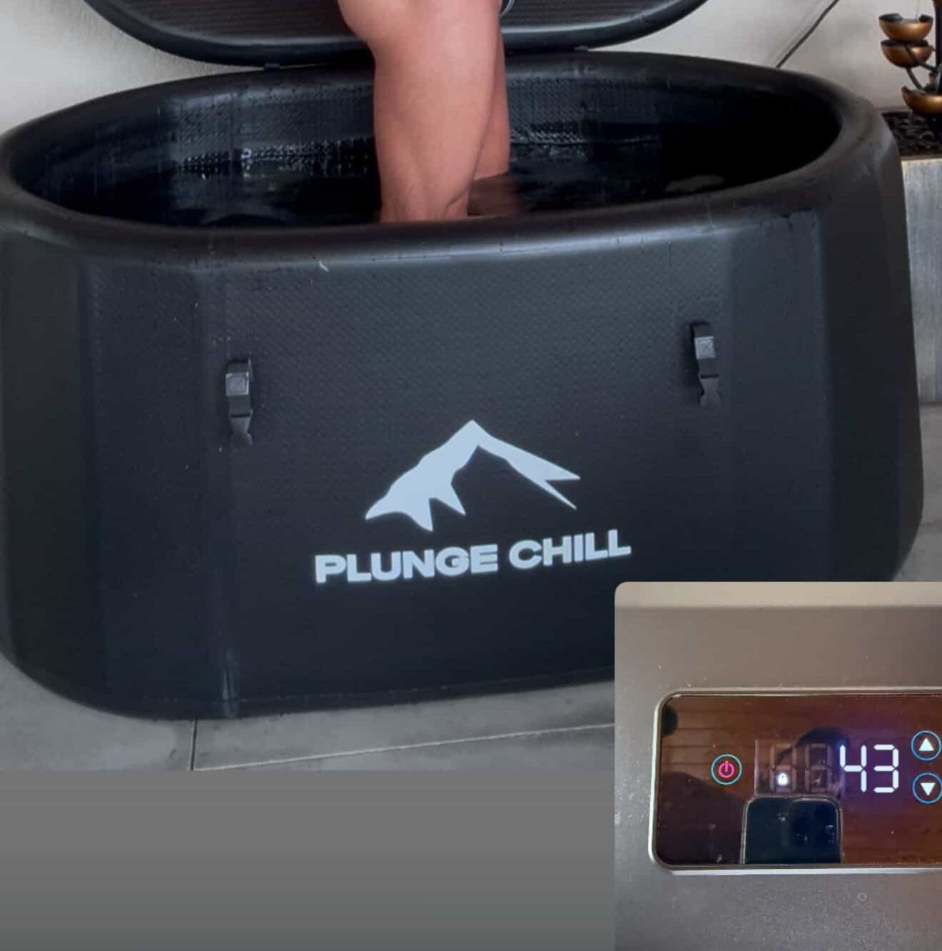 Customer photo review of 1HP COLD PLUNGE CHILLER