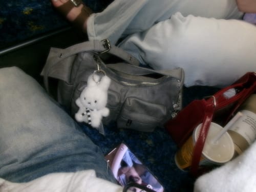 Customer photo review of SAMO ONDOH - pocket mug bag M brushed gray (DISPATCH IN 48HRS)