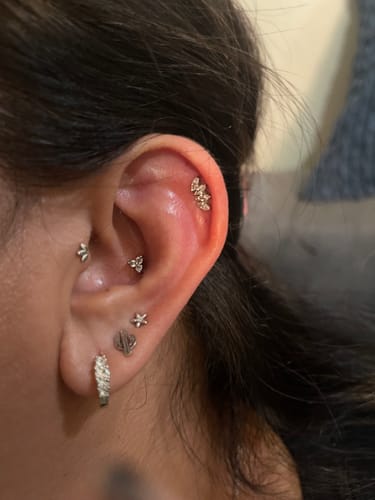 Customer photo review of Piercing Service