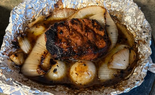 Customer photo review of USDA Choice Flat Iron Steak