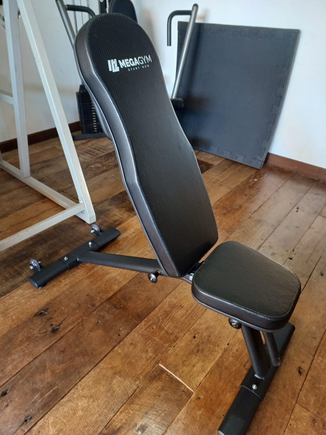 Customer photo review of Banco Livre Ajustável Profissional M1